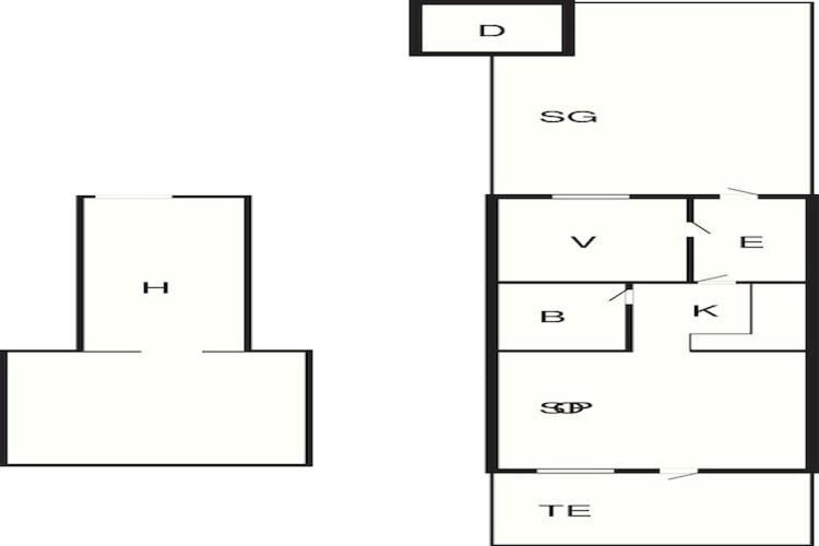 4 Person Holiday Home In Nibe Exteriör bild